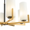 Messing kroonluchter moderne plafondlamp 8 lampen Fortano Maytoni Aanbod