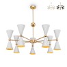 Hanglamp met draaiende kegelvormige lichtdiffusers Vesper Maytoni Aanbod