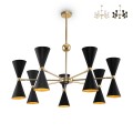 Hanglamp met draaiende kegelvormige lichtdiffusers Vesper Maytoni Aanbieding