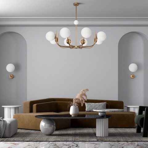 Klassieke bol hanglamp plafond Rendez-Vous Maytoni Aanbieding