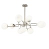 Hanglamp 12 bollen mat glas modern ontwerp Erich Maytoni Aanbod