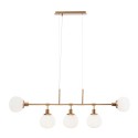 Moderne hanglamp met glazen bollen in wit Erich Maytoni Catalogus