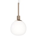 Hanglamp bol glas wit plafond keuken woonkamer Erich Maytoni Aanbod