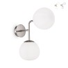 Wandlamp gang woonkamer 2 bollen wit Erich Maytoni Verkoop