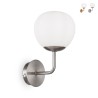 Wandlamp met bolvormige kap wit Erich Maytoni Aanbieding