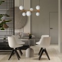 Hanglamp woonkamer ringvormig met 6 lichts Maytoni Ring Kortingen