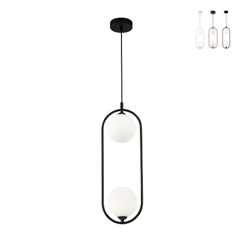 Moderne plafondhanglamp bollen Ring Maytoni Aanbieding