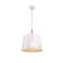 Hanglamp keuken met decoratieve houten lampenkap Lantern Maytoni Verkoop