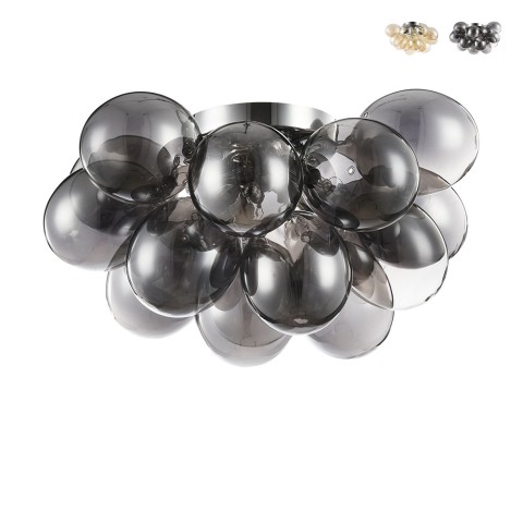 Plafondlamp cluster woonkamer glazen bollen Balbo Maytoni Aanbieding