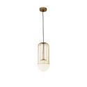 Gouden hanglamp bolvormig plafondlamp woonkamer Telford Maytoni Verkoop