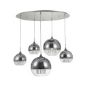 Moderne design hanglamp met glazen bollen chroom Fermi Maytoni Verkoop