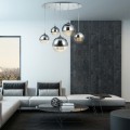 Moderne design hanglamp met glazen bollen chroom Fermi Maytoni Aanbieding