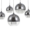 Moderne design hanglamp met glazen bollen chroom Fermi Maytoni Aanbod