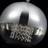 Hanglamp bol Ø 30cm chroomglas Fermi Maytoni Korting