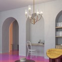 Moderne kroonluchter plafondlamp met 6 lampen cilinder Arco Maytoni Catalogus