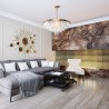 Klassieke hanglamp met transparante glazen kristallen Revero Maytoni Aanbod