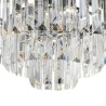 Klassieke hanglamp met transparante glazen kristallen Revero Maytoni Voorraad
