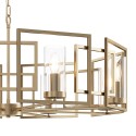 Gouden hanglamp plafond woonkamer 8 lichten Bowi Maytoni Korting