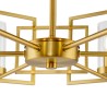 Bowi Maytoni moderne gouden 6-lichts woonkamer hangluchter Aanbod