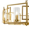 Gouden moderne hanglamp 6 lampen voor woonkamer Bowi Maytoni Korting