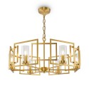 Gouden moderne hanglamp 6 lampen voor woonkamer Bowi Maytoni Aanbieding