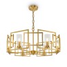 Gouden moderne hanglamp 6 lampen voor woonkamer Bowi Maytoni Aanbieding