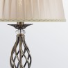 Klassieke vloerlamp woonkamer stof Grace Maytoni Korting