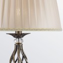 Klassieke vloerlamp woonkamer stof Grace Maytoni Kortingen