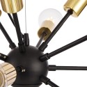 Zwarte hanglamp plafond met 12 fittingen Jackson Maytoni Kortingen