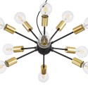 Zwarte hanglamp plafond met 12 fittingen Jackson Maytoni Aanbod