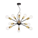 Zwarte hanglamp plafond met 12 fittingen Jackson Maytoni Aanbieding