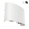 Moderne buiten wandlamp LED voor tuin Strato Maytoni Verkoop