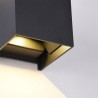 Tuinschilderij lamp LED kubus verstelbaar voor buiten Fulton Maytoni Model