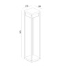 LED tuinlamp Baker Street Maytoni voor buitengebruik Verkoop