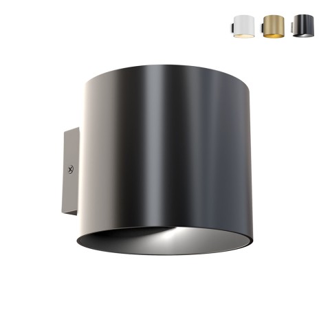 Moderne wandlamp voor binnen, cilinder, 2-lichts Rond Maytoni Aanbieding