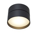 Moderne ronde plafondlamp zwart LED-verlichting verstelbaar Onda Maytoni Aanbieding