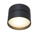 Moderne ronde zwarte LED verstelbare plafondlamp Onda Maytoni Aanbieding