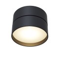 Moderne ronde plafondlamp zwart LED-verlichting verstelbaar Onda Maytoni Aanbieding