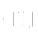 Moderne verstelbare LED-hanglamp 118,5cm Step Maytoni Aankoop