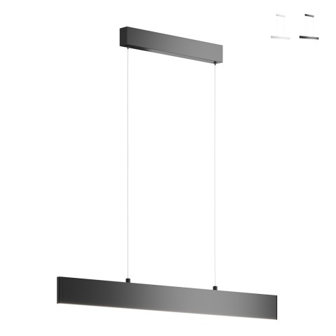 Moderne hanglamp 91cm verstelbaar LED-licht Step Maytoni Aanbieding