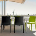 Stapelbare stoel voor uw tuinbar Volga BICA