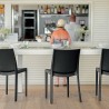 Stapelbare polypropyleen stoel voor binnen en buiten Perla BICA Karakteristieken