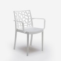 Moderne tuin- of barstoel Matrix Armchair BICA met armleuningen voor buiten Aankoop