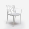Moderne tuin- of barstoel Matrix Armchair BICA met armleuningen voor buiten Aankoop