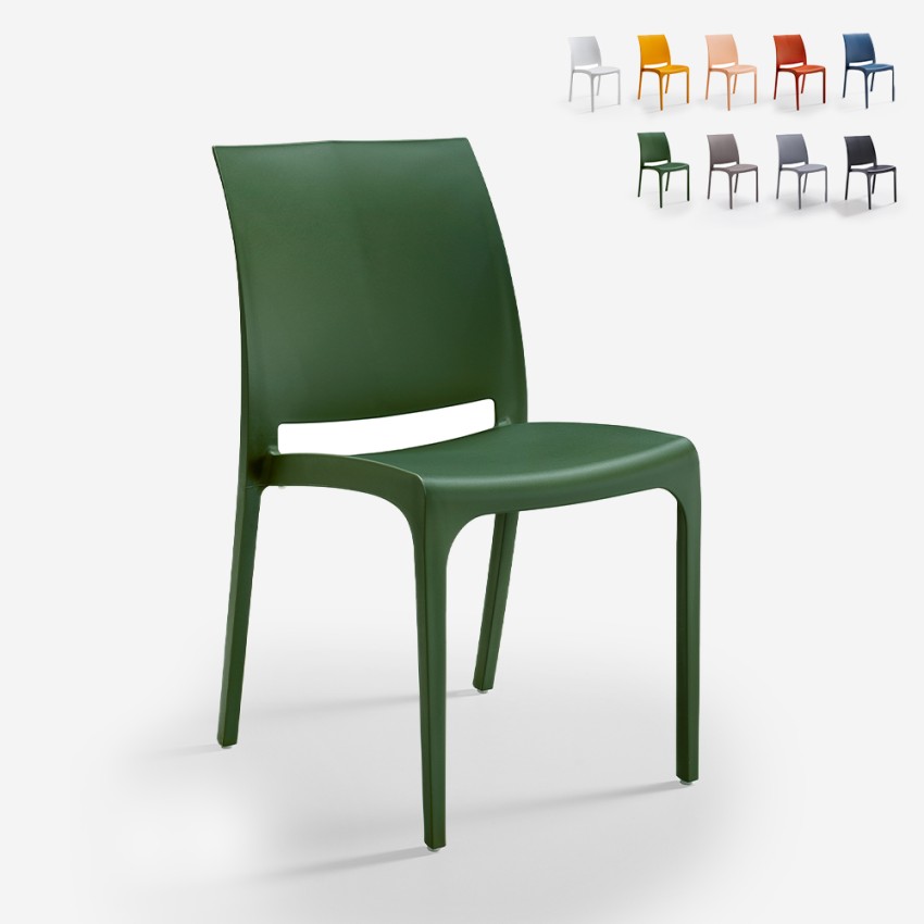Set van 25 stapelbare Volga BICA stoelen voor tuin, bar of restaurant Kortingen Set van 25 stapelbare Volga BICA stoelen voor tuin, bar of restaurant Kortingen