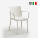 Set van 23 stapelbare tuinstoelen met armleuningen Victoria BICA Keuze