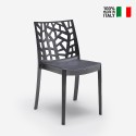 Set van 23 moderne en stapelbare stoelen Matrix BICA voor restaurant of bar Keuze