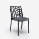 Set van 23 moderne en stapelbare stoelen Matrix BICA voor restaurant of bar Karakteristieken