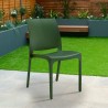Set van 25 stapelbare Volga BICA stoelen voor tuin, bar of restaurant 