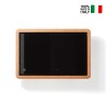 Wandafzuigkap met touchbediening houten frame Linea Fabita Verkoop